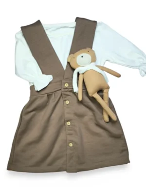 Conjunto Salopete Carinho